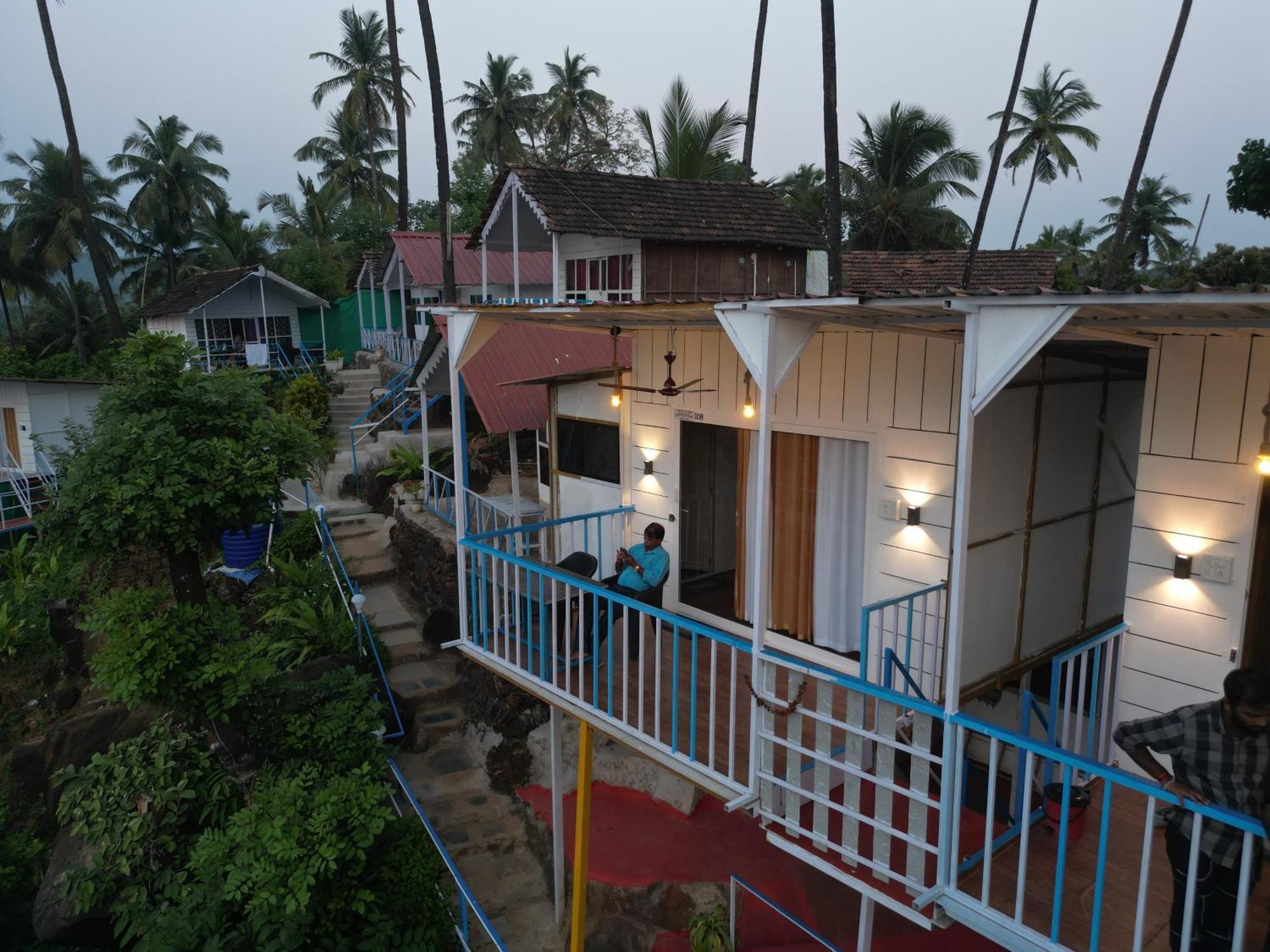 Hilltop Seaview Palolem Goa Hotel Eksteriør billede