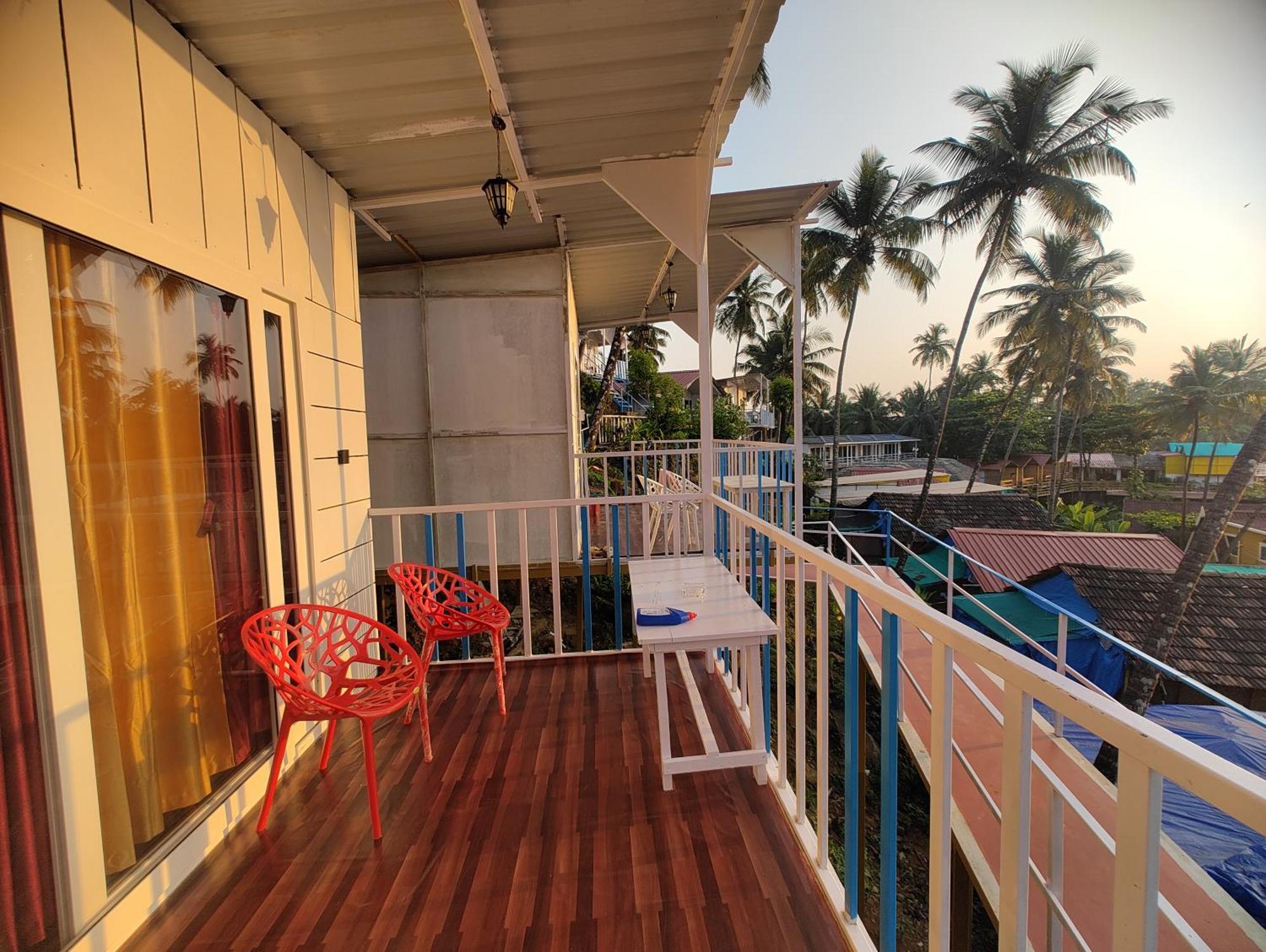 Hilltop Seaview Palolem Goa Hotel Eksteriør billede