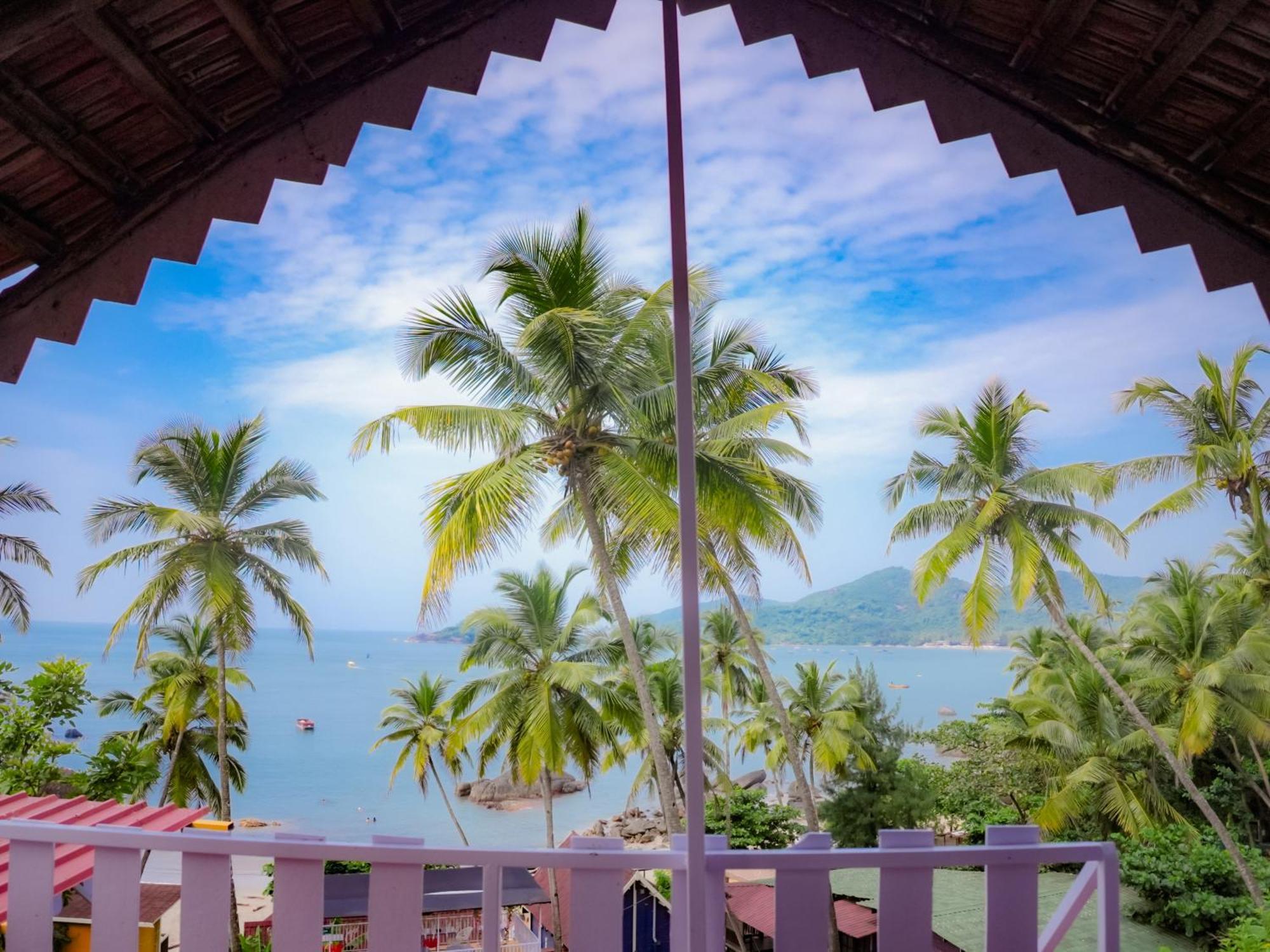 Hilltop Seaview Palolem Goa Hotel Eksteriør billede