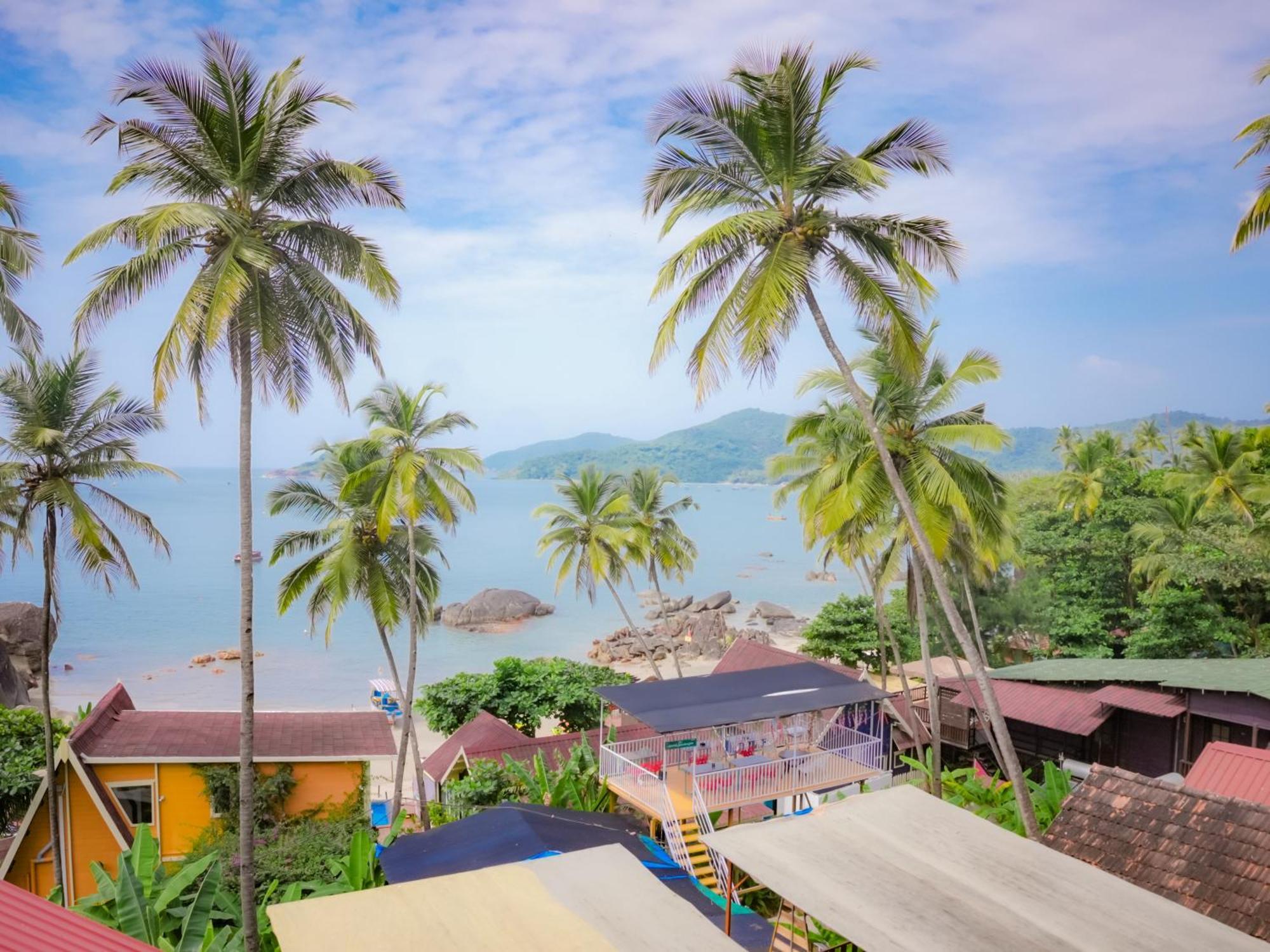 Hilltop Seaview Palolem Goa Hotel Eksteriør billede